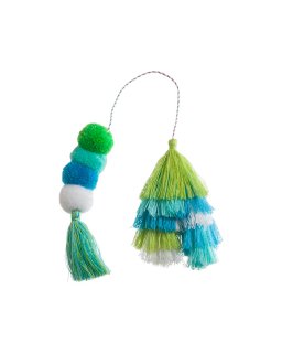 Bogg Bag Bauble - Seaweed Double Tassel