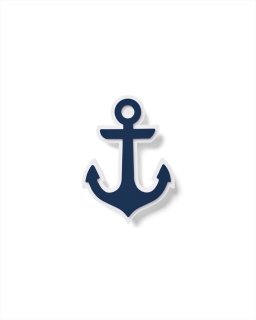 Bogg Bit - Navy Anchor