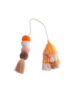 Bogg Bag Bauble - Creamsicle Double Tassel