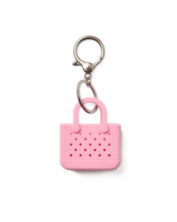 Bogg Tiny Tote Keychain - Blowing Pink Bubbles