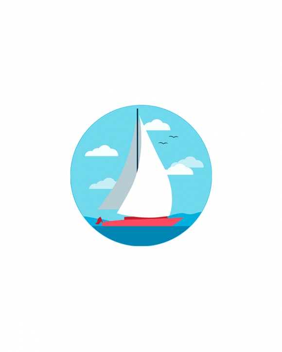 Bogg Bit - Sailboat